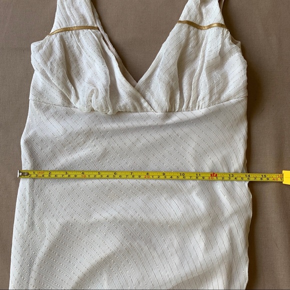 Alexia Admor Grecian Style Dress w/ Gold Threading - Picture 7 of 8